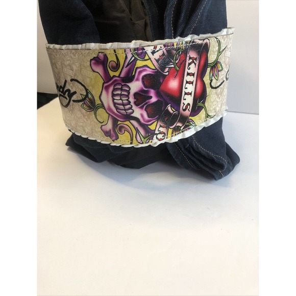 ED HARDY BELT WOMEN SIZE S LEATHER Style # EH3150 main image 5